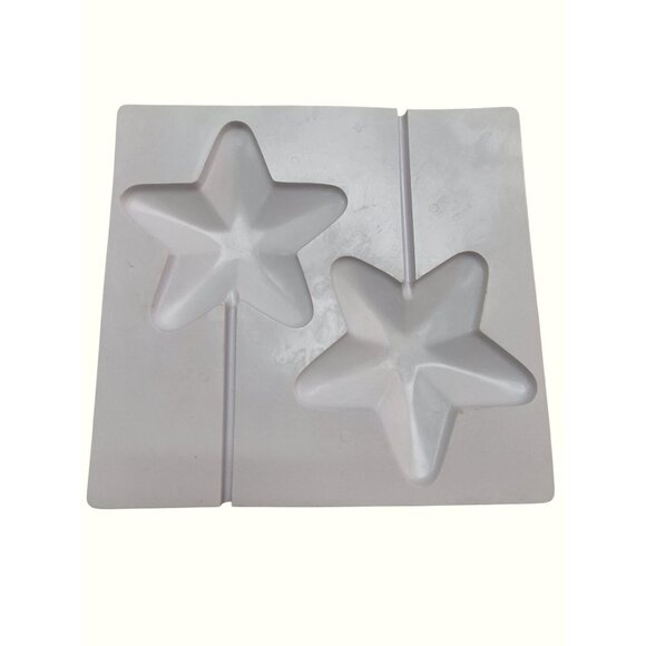 Wilton Star-Shaped Lollipop Mold Plastic White - Picture 3 of 4
